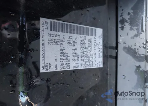 2020 Nissan Rogue Sl Intelligent Awd из США, поврежденный, VIN 5N1AT2MV1LC757517